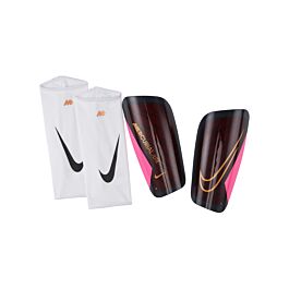 Zwerver Kikker geest Nike Mercurial Lite shin pads black F011