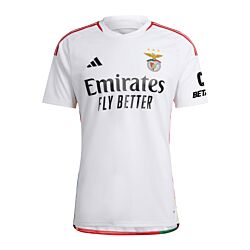 adidas Benfica Lissabon shirt 3e 23/24 wit 