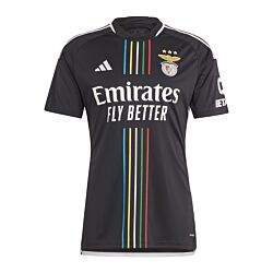 adidas Benfica Lissabon shirt Uit 23/24 zwart 
