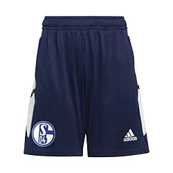 adidas FC Schalke 04 Short Kinderen Donkerblauw