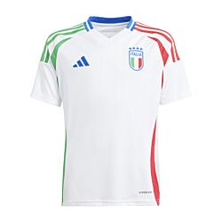 adidas Italië shirt Uit EM 2024 kids wit 
