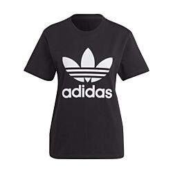 adidas Originals Trefoil t-shirt Dames zwart 