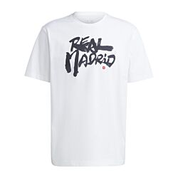 adidas Real Madrid t-shirt wit 