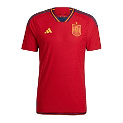 adidas Spanje Auth. Home WK 2022 Rode trui