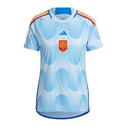 Adidas Spain Away World Cup 2022 damesshirt blauw