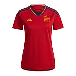 Adidas Spain Home World Cup 2022 damesshirt rood