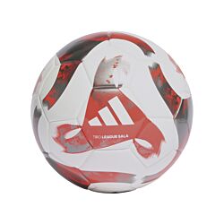adidas Tiro League Sala Trainingsball Weiss Rot