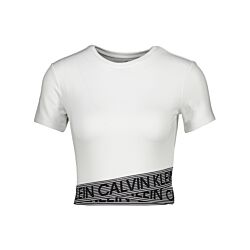 Calvin Klein Active Icon T-Shirt Dames Wit F110