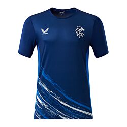 Castore Glasgow Rangers Prematch Shirt 2022/2023 Blau