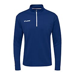 Hummel Authentic HalfZip sweatshirt blauw F7045 