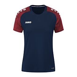 JAKO Performance T-Shirt Damen Dunkelblau Rot F909