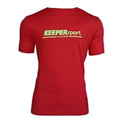 KeeperSport Basic t-shirt, Rood, F116