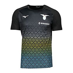Mizuno Lazio Rom Prematch shirt 2022/2023 zwart 
