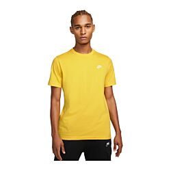 Nike F709 Club T-Shirt Geel Wit