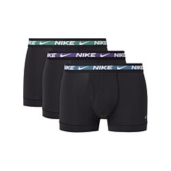 Nike Dri-Fit Trunk Boxershort 3er Pack Schwarz F2NV