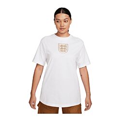 Nike England Crest t-shirt Dames wit F100 