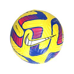 Nike Flight wedstrijdbal geel blauw F720 