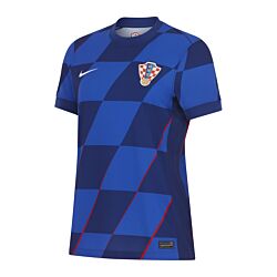 Nike Kroatië shirt Uit EM 2024 Dames blauw  wit F405