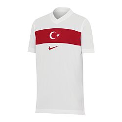 Nike Turkije shirt thuis EM 2024 kids wit 