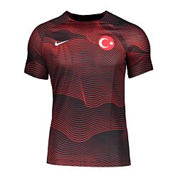 Nike Turkije trainingsshirt rood F673 