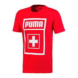 PUMA Zwitserland PUMA DNA Tee t-shirt rood F01 
