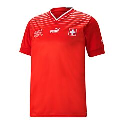 Puma Switzerland Jersey Home World Cup 2022 Rood F01