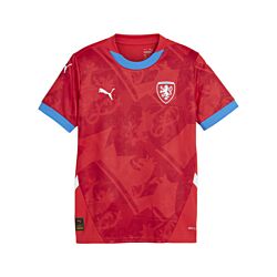 PUMA Tsjechië shirt thuis 2023/2024 kids rood F01 