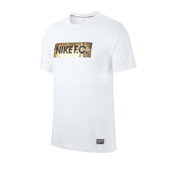 voorzichtig uitglijden Onleesbaar Nike FC Gold Block T-Shirt Wit F100