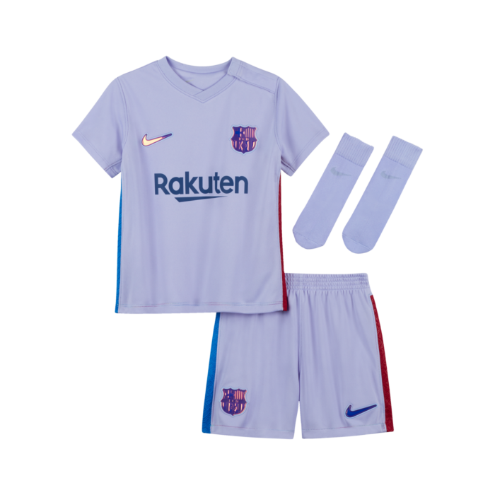 Acht Wat Bonus Nike FC Barcelona Babypakket weg 2021/2022 Paars F581